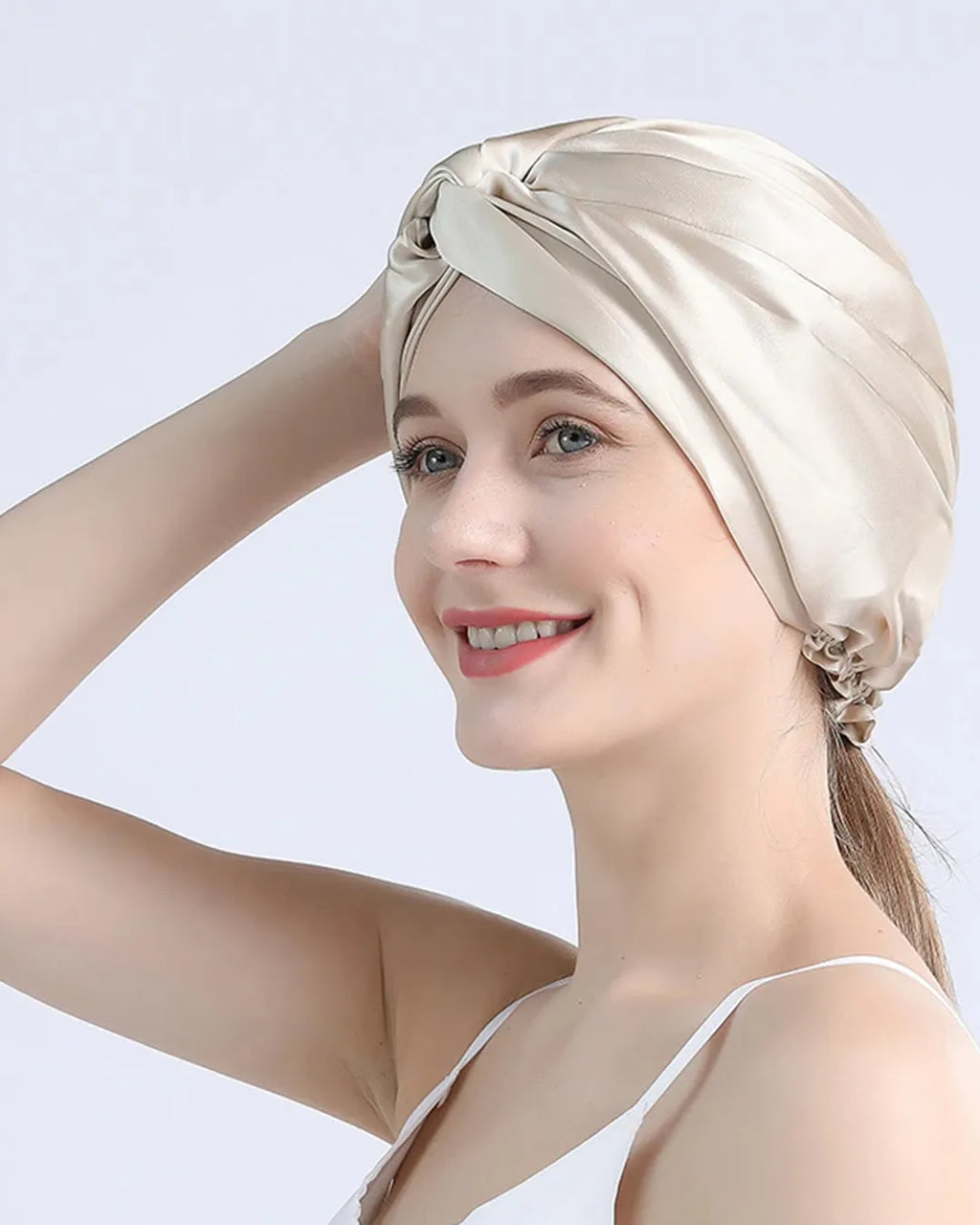 Touca De Banho, Touca De Seda Feminina, Touca De Elastano Durag Dome  Sedosa, Acessórios De Cabelo - Temu Portugal