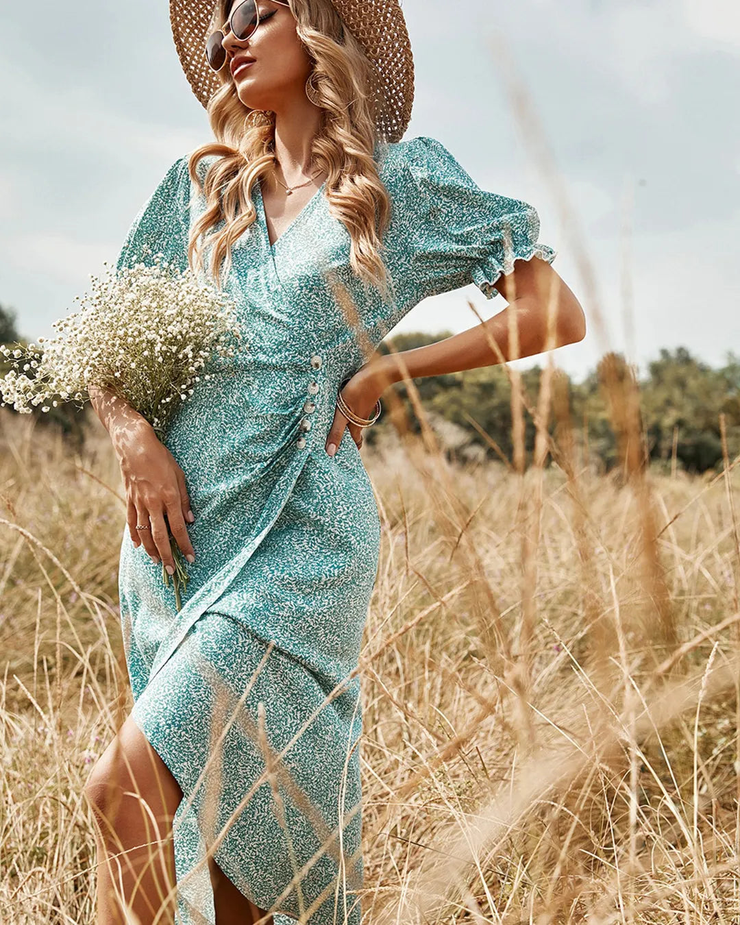 Faithfull chiara midi dress sales